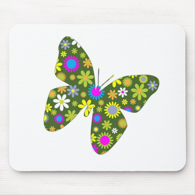 Alfombrilla De Ratón Mariposa (Frente)