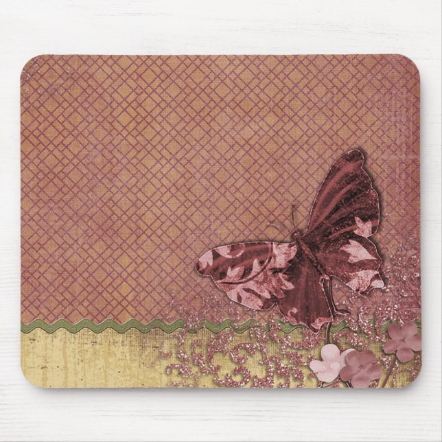 Alfombrilla De Ratón Mariposa (Frente)