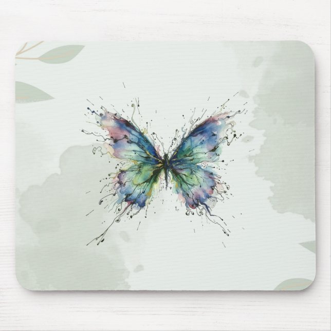 Alfombrilla De Ratón Mariposa (Frente)