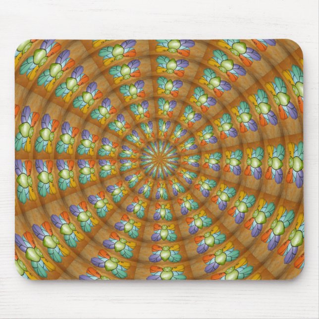 Alfombrilla De Ratón Mariposa 1 Mousepad (Frente)