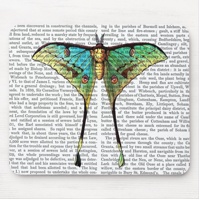 Alfombrilla De Ratón Mariposa 2 (Frente)