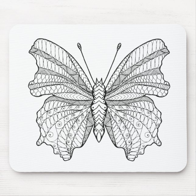 Alfombrilla De Ratón Mariposa 3 del estilo (Frente)