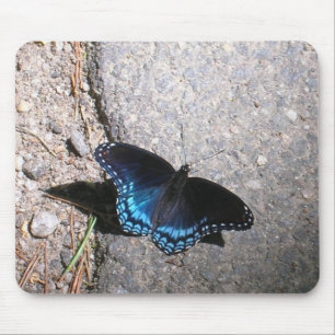 Alfombrilla De Ratón Mariposa Almirante de Manchas Rojas