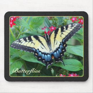 Alfombrilla De Ratón Mariposa amarilla Mousepad de Swallowtail