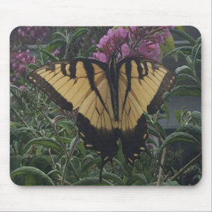 Alfombrilla De Ratón Mariposa amarilla y negra personalizada con foto