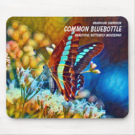 Alfombrilla De Ratón Mariposa azul común