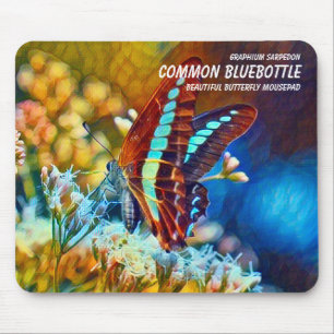 Alfombrilla De Ratón Mariposa azul común