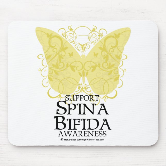 Alfombrilla De Ratón Mariposa bífida de Spina (Frente)