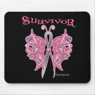 Alfombrilla De Ratón Mariposa Celta Sobreviviente - Cáncer de Mama