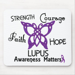 Alfombrilla De Ratón Mariposa céltica 3 del lupus