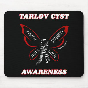 Alfombrilla De Ratón Mariposa/Conciencia...Quiste de Tarlov