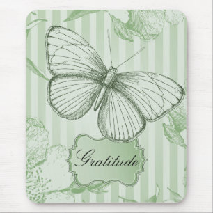 Alfombrilla De Ratón Mariposa de gratitud