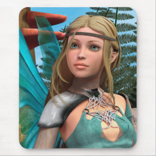 Alfombrilla De Ratón Mariposa de hadas