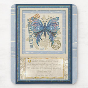 Alfombrilla De Ratón Mariposa de la Oficina de Creación de G