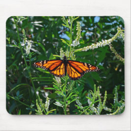 Alfombrilla De Ratón Mariposa de monarca Mousepad natural