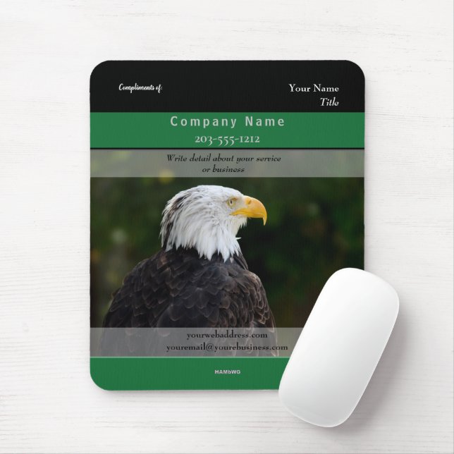 Alfombrilla De Ratón Mariposa de Mousepad promocional - HAMbyWG (Con ratón)