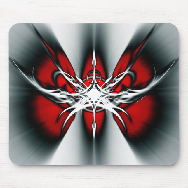 Alfombrilla De Ratón Mariposa de Penda [ROJA] (Frente)