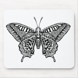 Alfombrilla De Ratón Mariposa del estilo