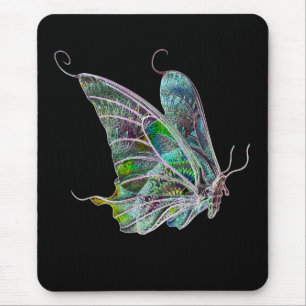 Alfombrilla De Ratón Mariposa exótica Mousepad
