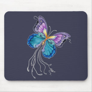 Alfombrilla De Ratón Mariposa fantasiosa