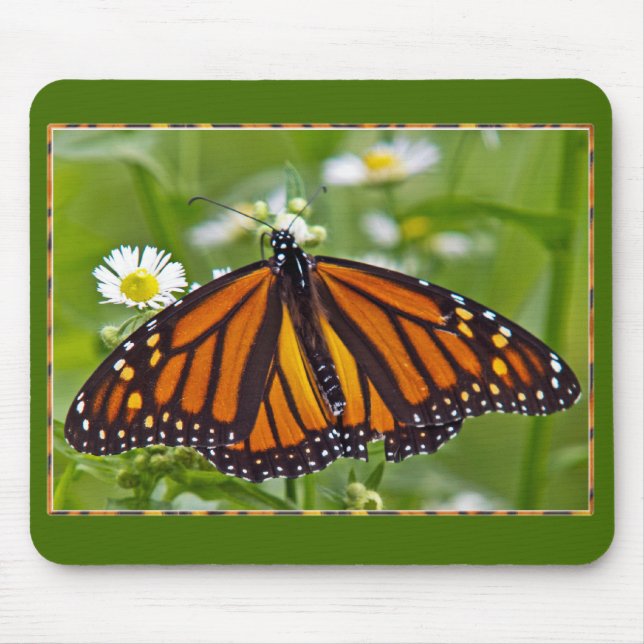 Alfombrilla De Ratón Mariposa monarca (Frente)