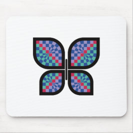 Alfombrilla De Ratón Mariposa mosaica