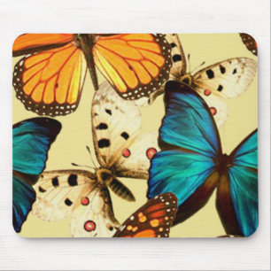 Alfombrilla De Ratón Mariposa Mousepad