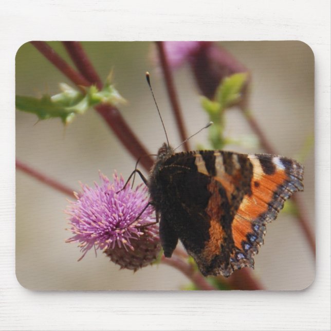 Alfombrilla De Ratón Mariposa Mousepad (Frente)