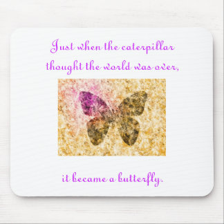 Alfombrilla De Ratón Mariposa Mousepad
