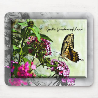 Alfombrilla De Ratón Mariposa Mousepad