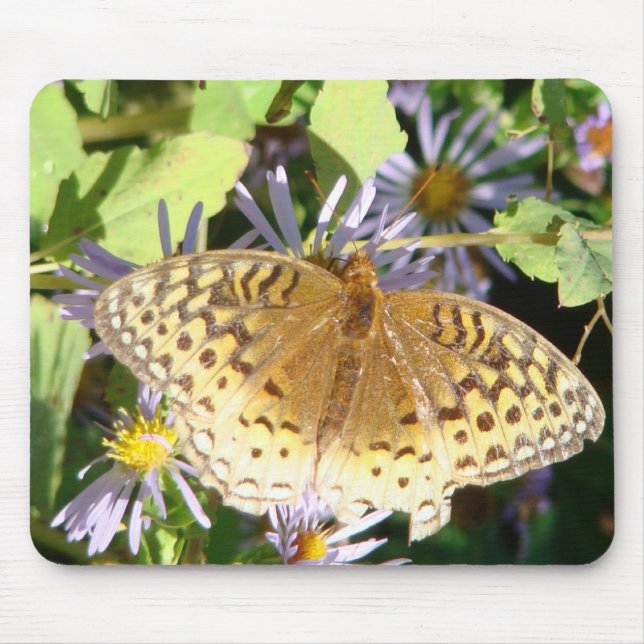 Alfombrilla De Ratón Mariposa Mousepad (Frente)