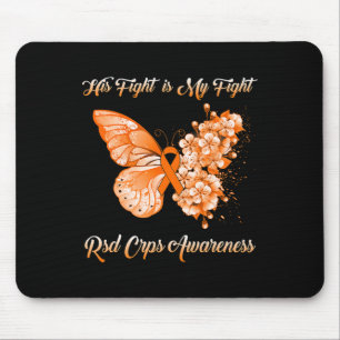 Alfombrilla De Ratón Mariposa Su Lucha Es Mi Conciencia De Rsd Crps