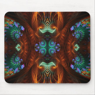 Alfombrilla De Ratón Mariposa visionaria Mousepad del fractal