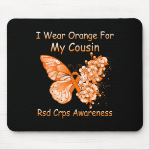Alfombrilla De Ratón Mariposa, yo uso Naranja para mi primo RSD CRPS Aw