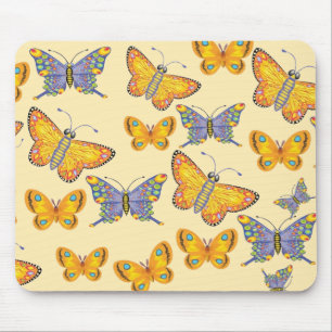 Alfombrilla de ratón mariposas