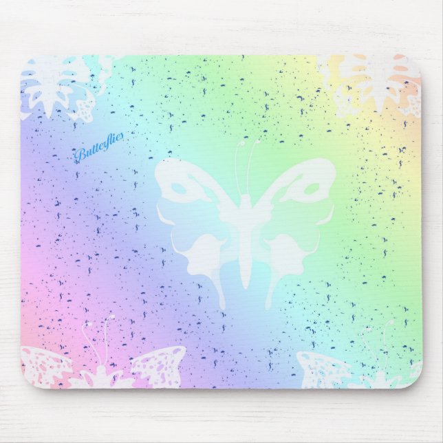 Alfombrilla De Ratón Mariposas (Frente)