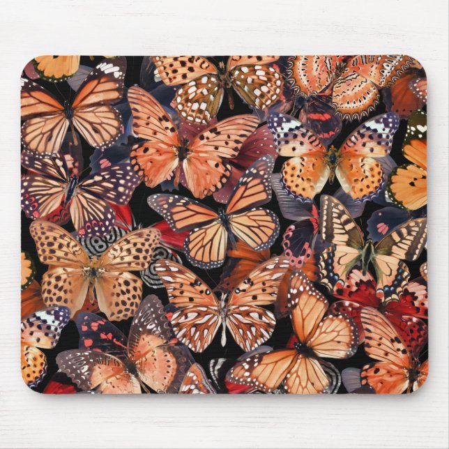 Alfombrilla De Ratón Mariposas (Frente)