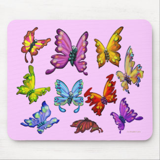 Alfombrilla De Ratón Mariposas