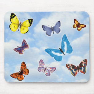 Alfombrilla De Ratón Mariposas