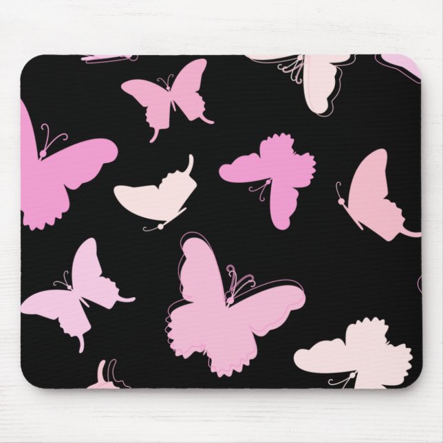 Alfombrilla De Ratón Mariposas (Frente)