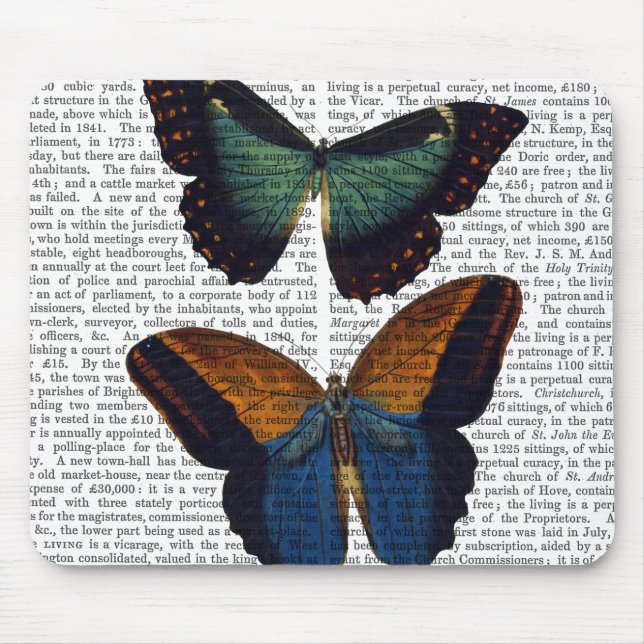 Alfombrilla De Ratón Mariposas 5 (Frente)