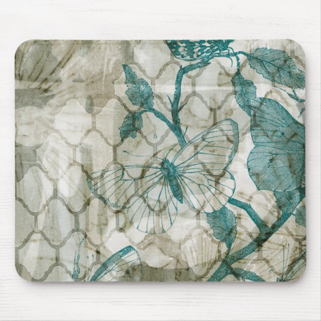 Alfombrilla De Ratón Mariposas árabes VI (Frente)