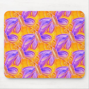 Alfombrilla De Ratón Mariposas del verano brillantes