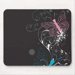 Alfombrilla De Ratón Mariposas Mousepad