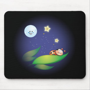 Alfombrilla De Ratón Mariquita el dormir