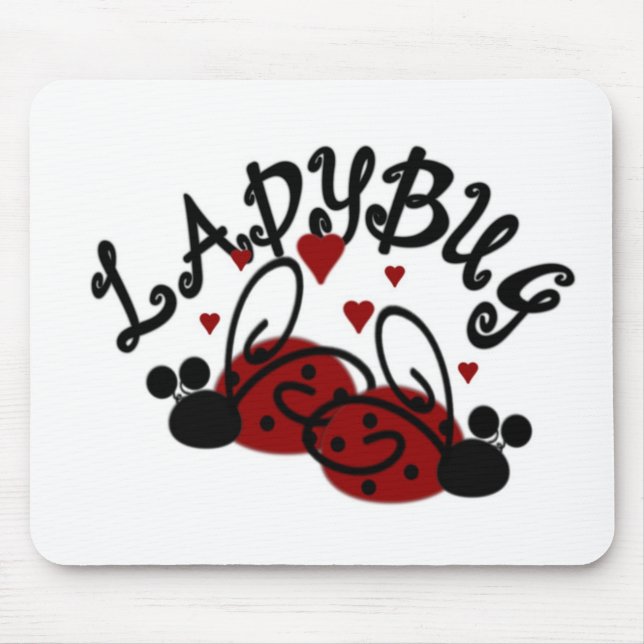 Alfombrilla De Ratón Mariquita Mousepad (Frente)
