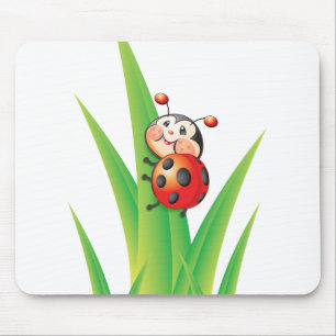 Alfombrilla De Ratón Mariquita Mousepad