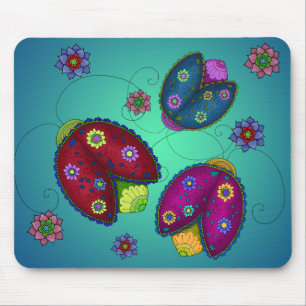 Alfombrilla De Ratón Mariquitas florales Mousepad