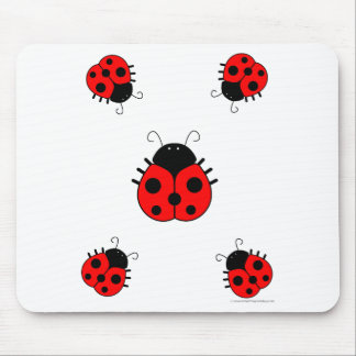 Alfombrilla De Ratón Mariquitas Mousepad