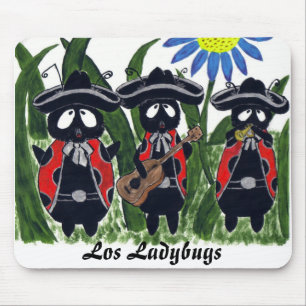 Alfombrilla De Ratón Mariquitas Mousepad del Los